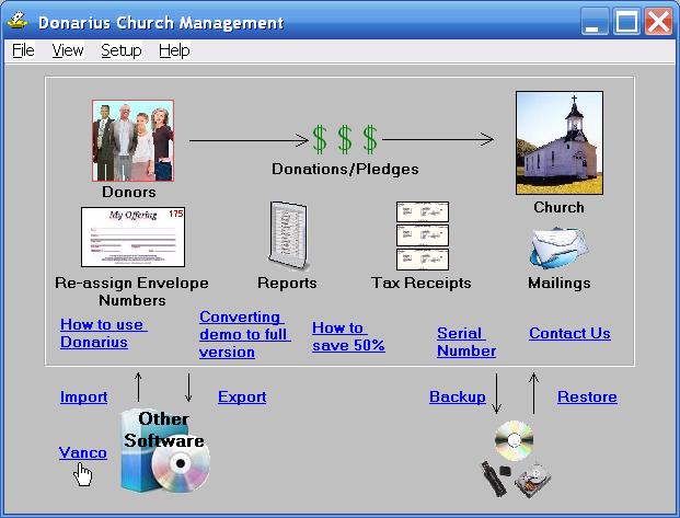 Importing online contributions